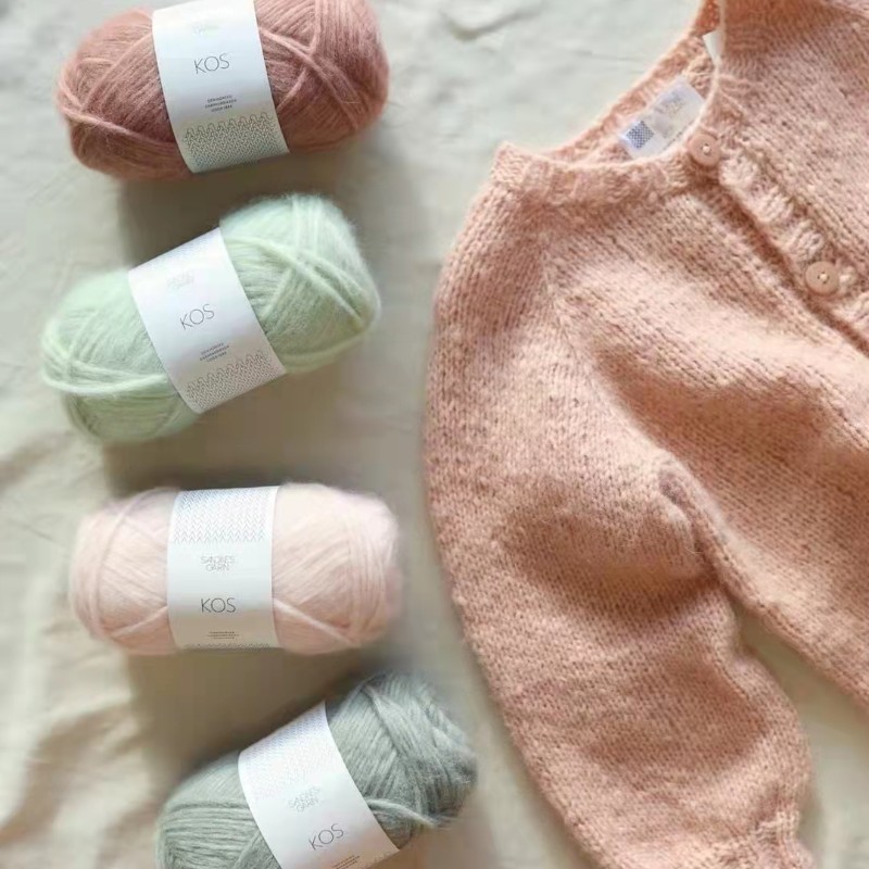 SANDNES GARN KOS 挪威进口羊驼绒线 羊毛线 手编毛衣开衫帽子线