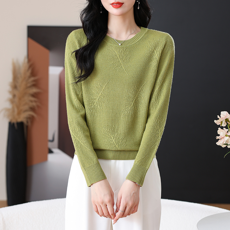 【绵羊毛】新款女装时尚百搭洋气显瘦减龄秋冬款长袖气质女士低领