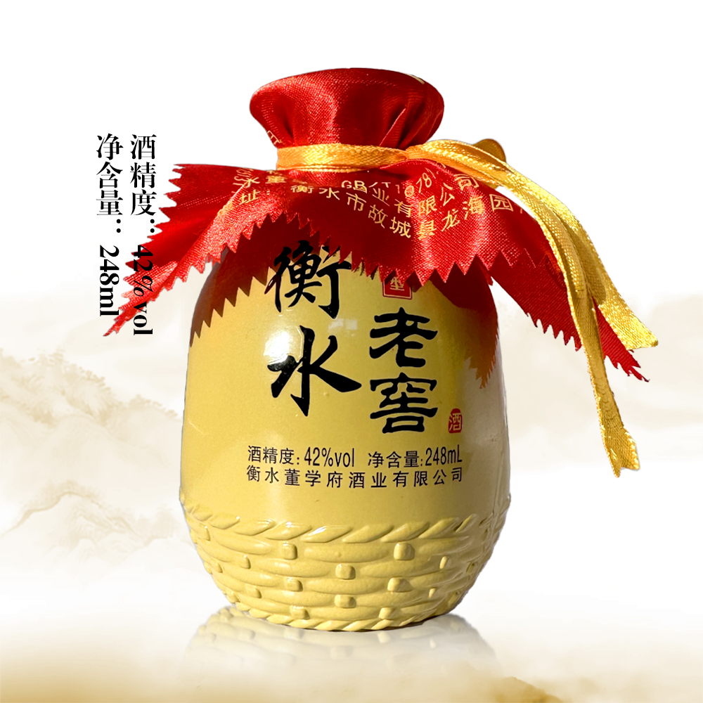 三驾马车衡水老窖浓香型白酒42度248ml