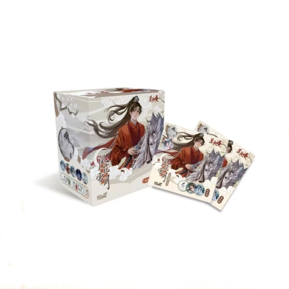 正正【吃吃】Hitcard《莲花楼》第二弹风花雪月系列-收藏微章系列