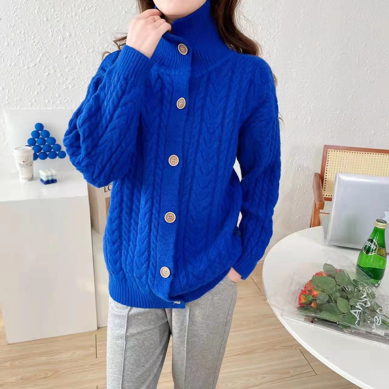 服饰编码801-850【精品开衫套头毛衣】