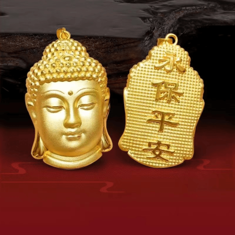 佛头吊坠 精工款