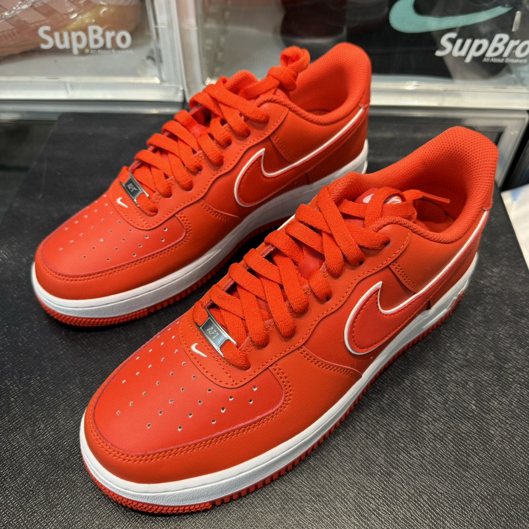 43码/全新无盒/NIKE 空军一号 橙色 板鞋/0509