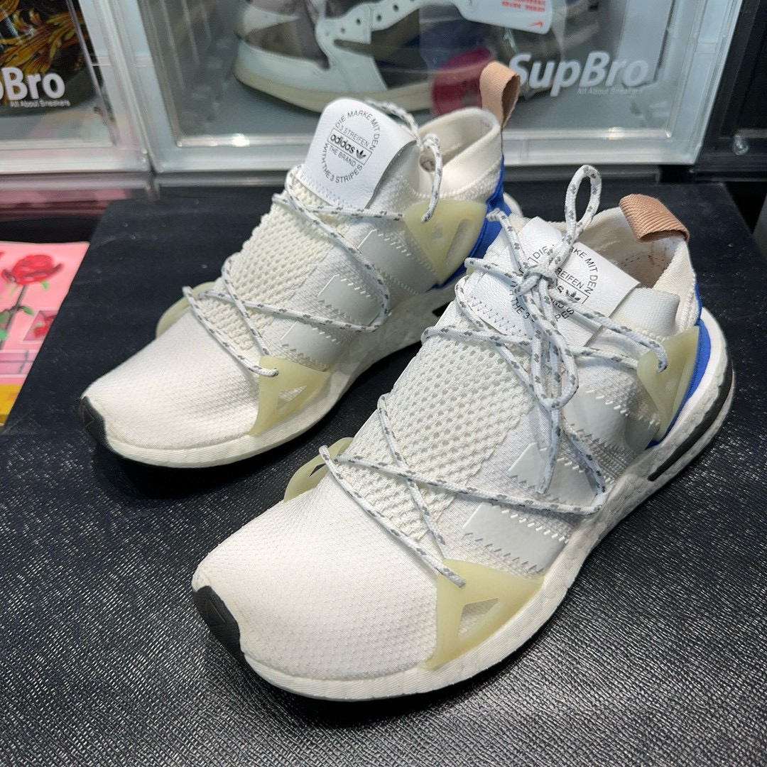 40码/adidas UB 休闲跑步鞋/95新无盒