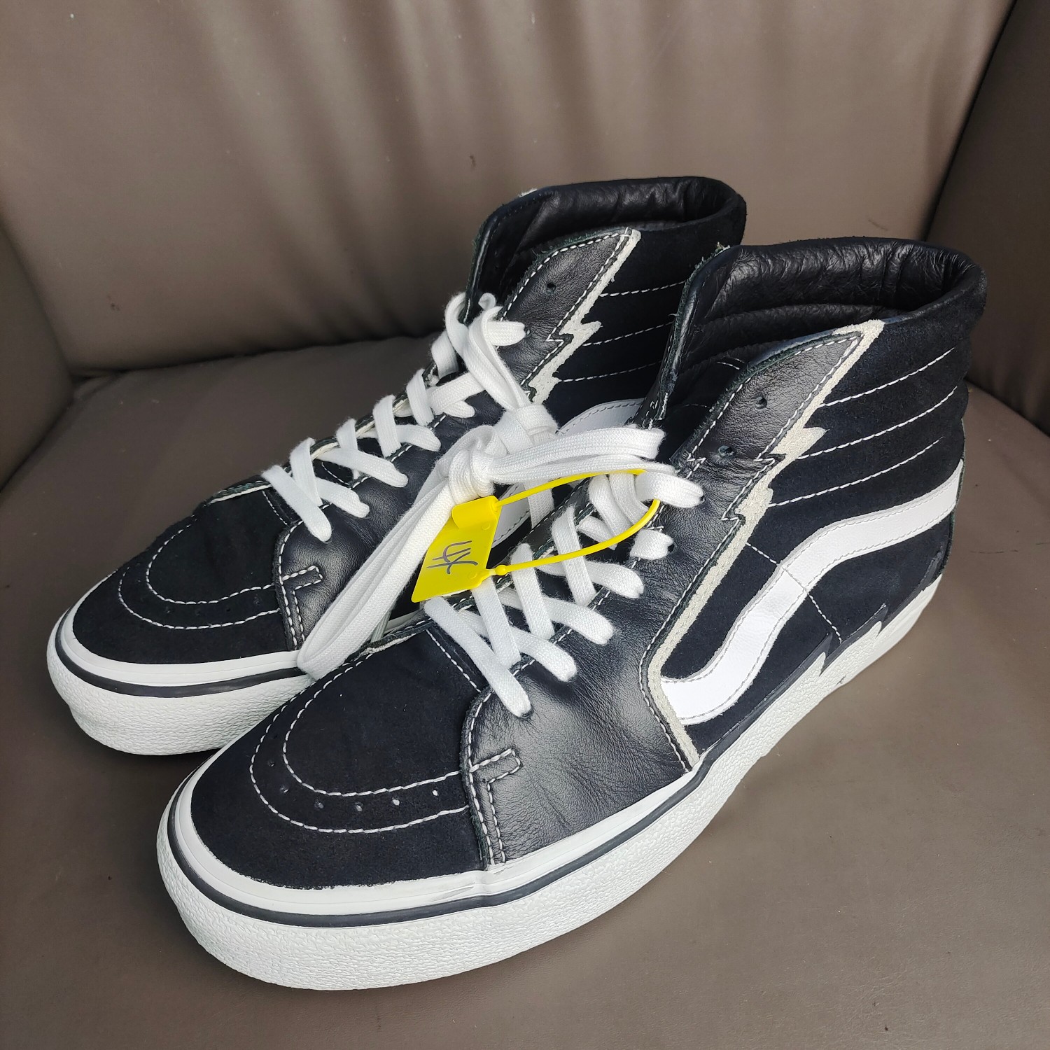 44码/MASTERMIND WORLD x Vans SK8 HI BoltLX 高帮板鞋/98新无盒