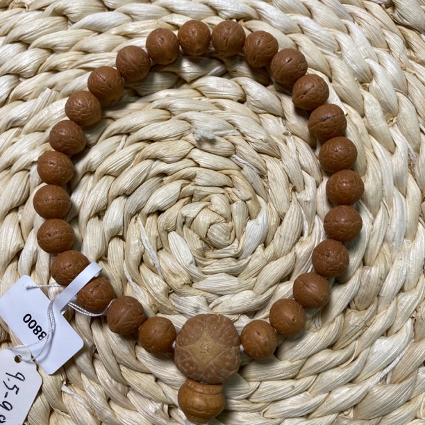 尺寸9.5-9.8实心籽凤眼菩提单圈