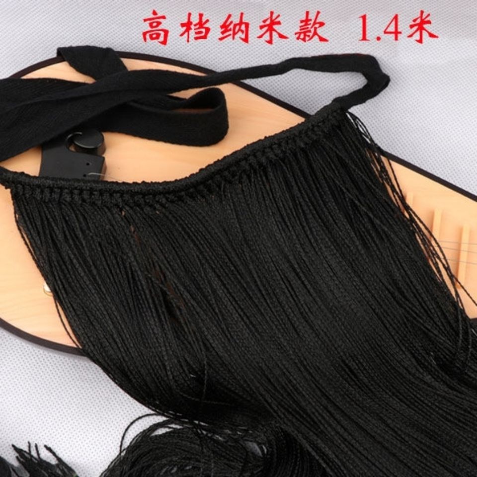 戏曲头饰线帘子丝辫总长145