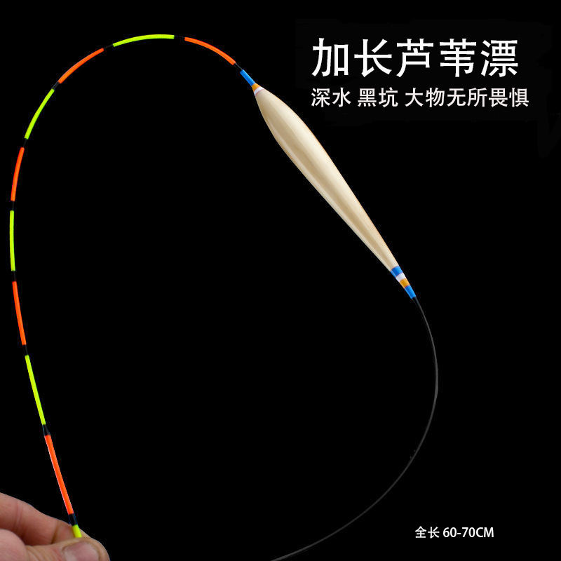 魄青芦苇大物漂鲢鳙漂翘嘴专用超长行程漂加长青草醒目加粗尾鱼漂