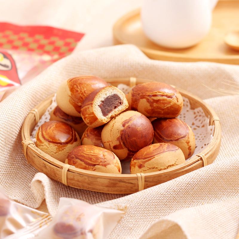本垒红豆烧/栗子烧240g下午茶夹心馒头糕点心早餐小吃休闲零食品