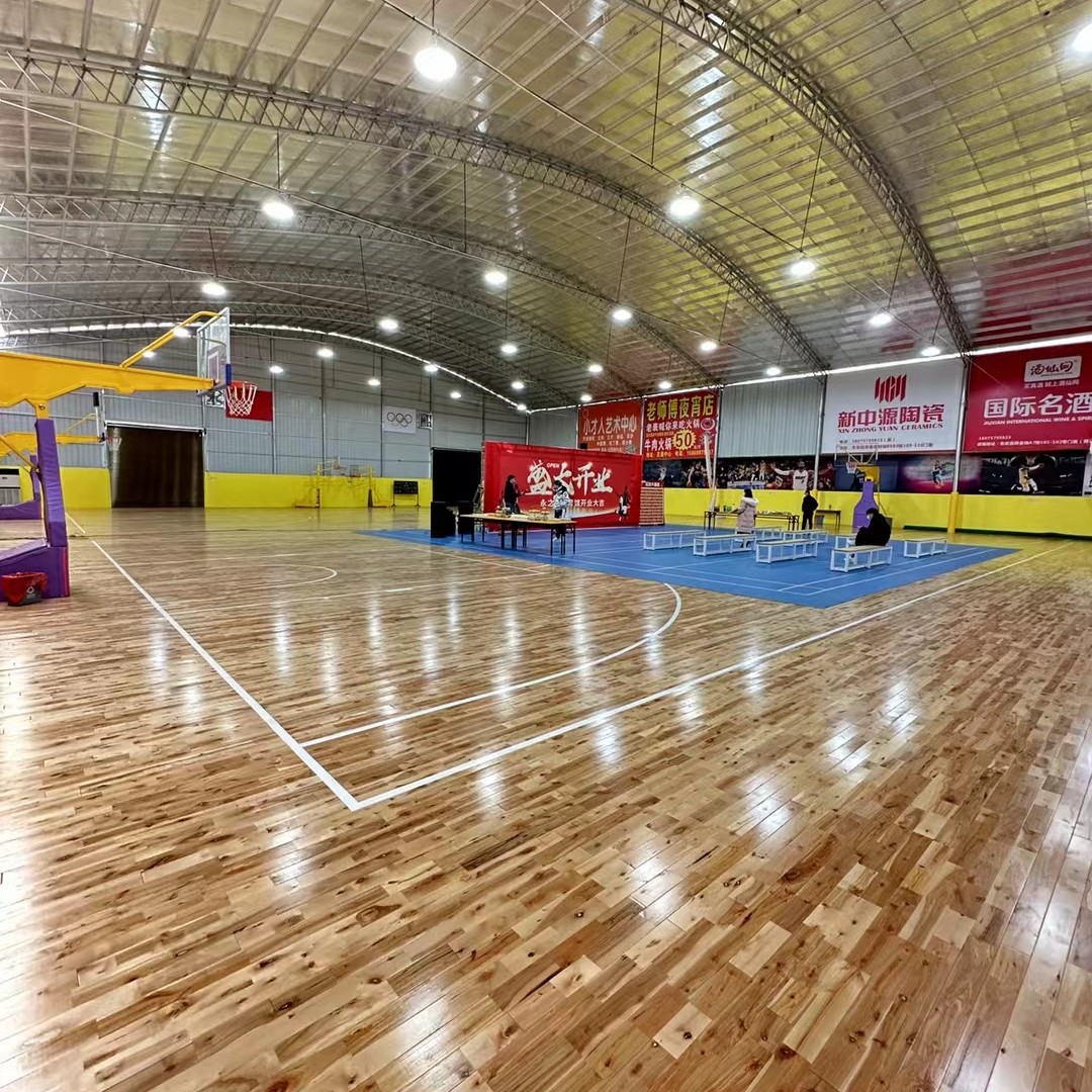 运动木地板体育木地板室内篮球场木地板羽毛球木地板体育馆木地板