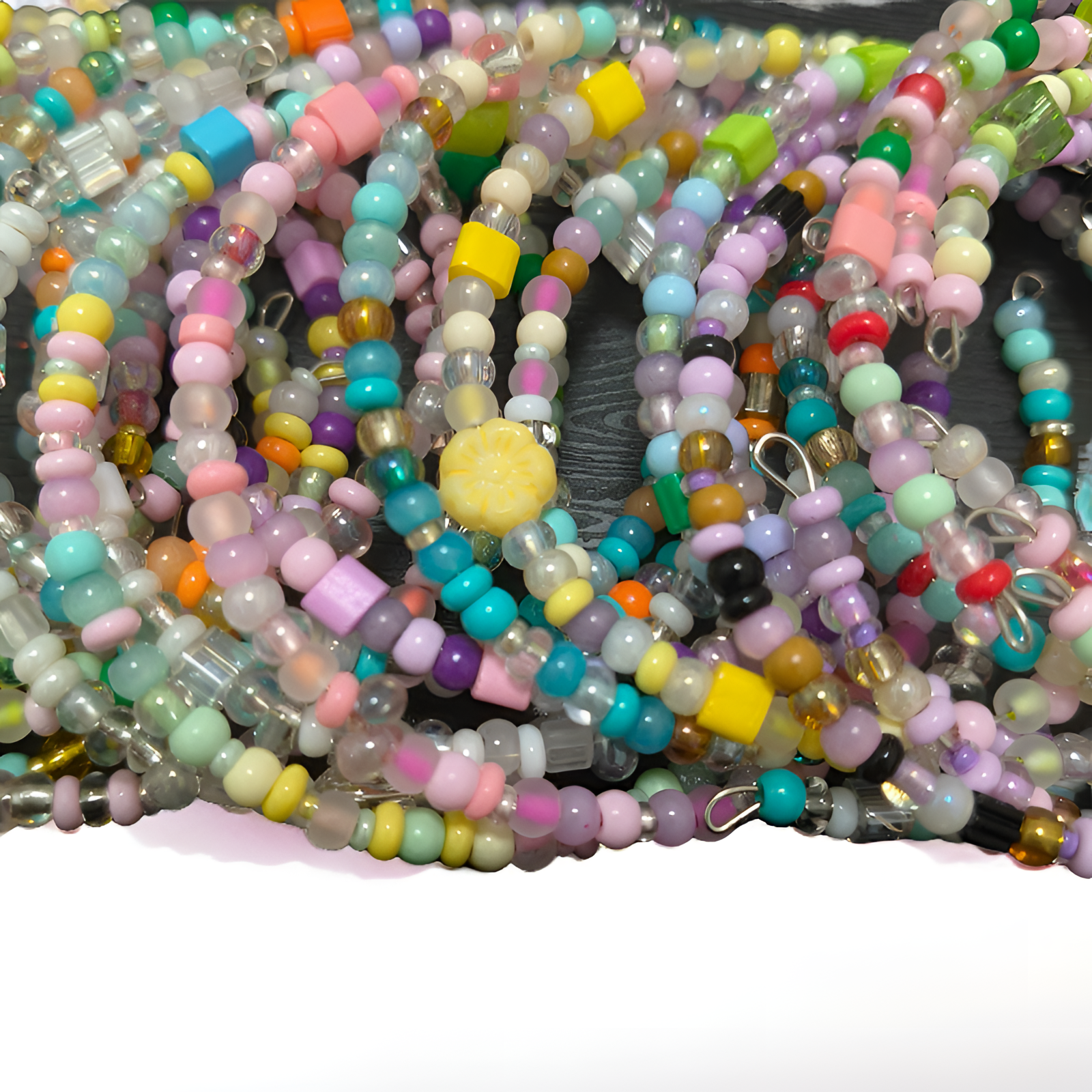 D73diy配件玻璃米珠DIY项链手链手机链手工材料手作23手工diy礼物