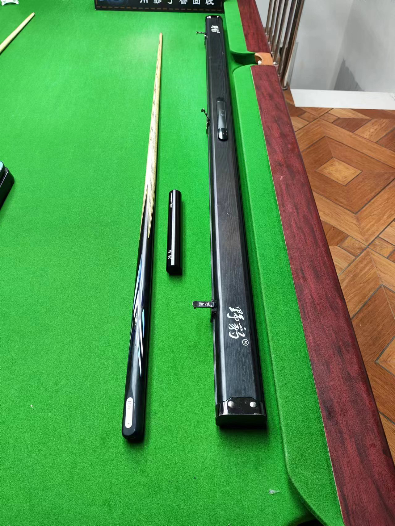 新款野豹准神2台球杆手工杆小头杆斯诺克球杆中式黑八九球杆P6822