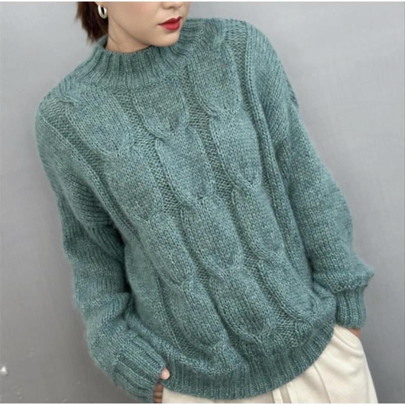 织三条麻花款 毛线 材料包