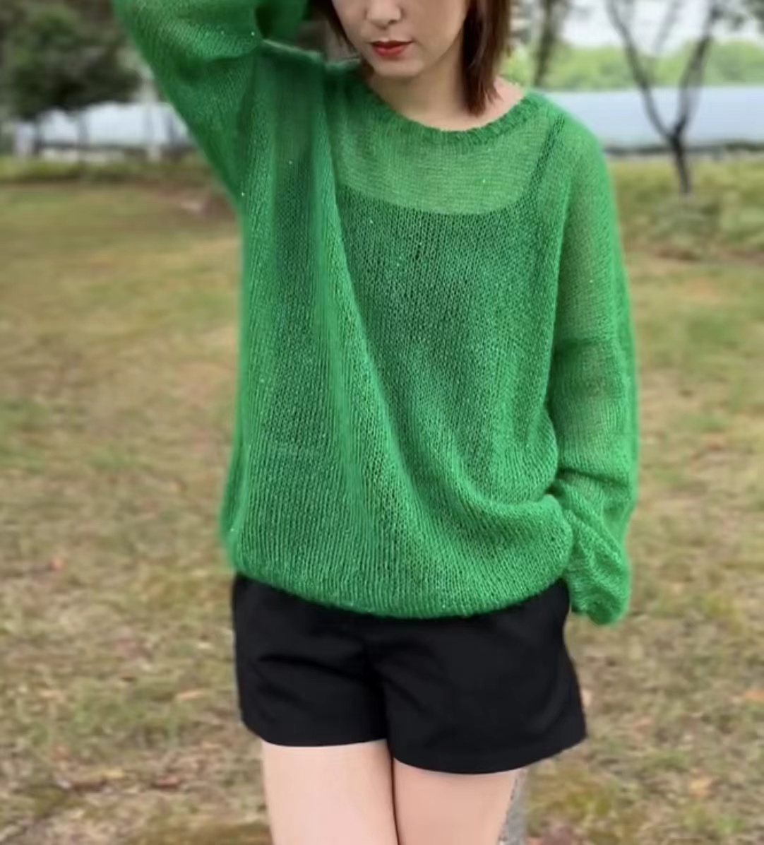 织平针春款套头衫 小马海毛线 1两/团 5团包邮