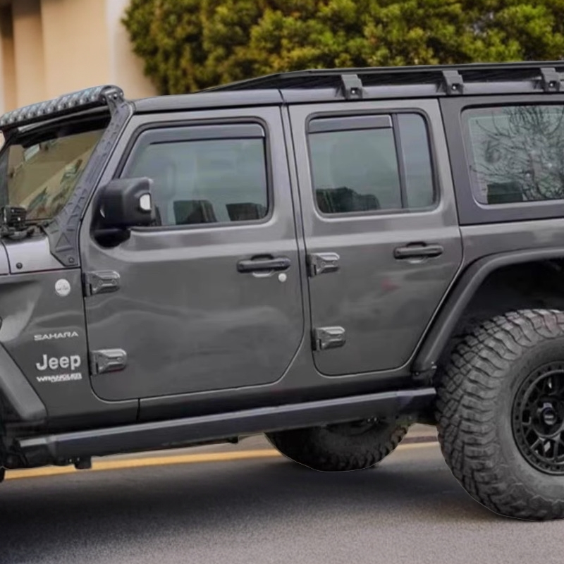 牧马人JL/JK车顶平台行李架拓展爬梯侧帐改装越野改装工厂直销