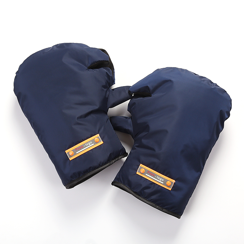 摩托车手把套骑行冬季加厚保暖防水自行车电动车暖袖把套手套男女