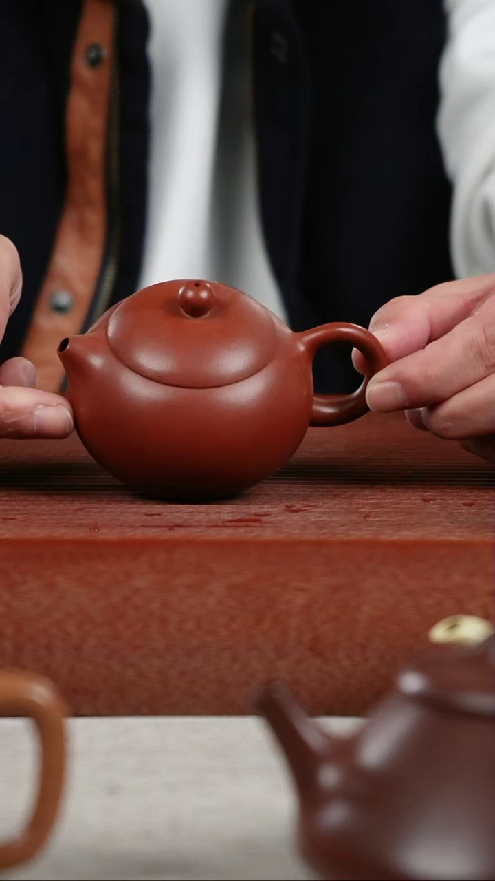 【闪购商品】紫砂茶壶朱泥小西施