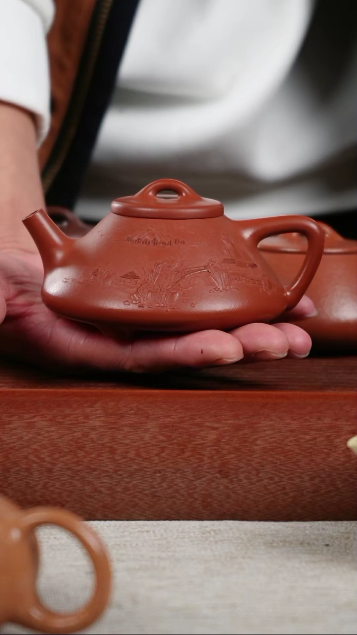 【闪购商品】紫砂茶壶子冶石瓢