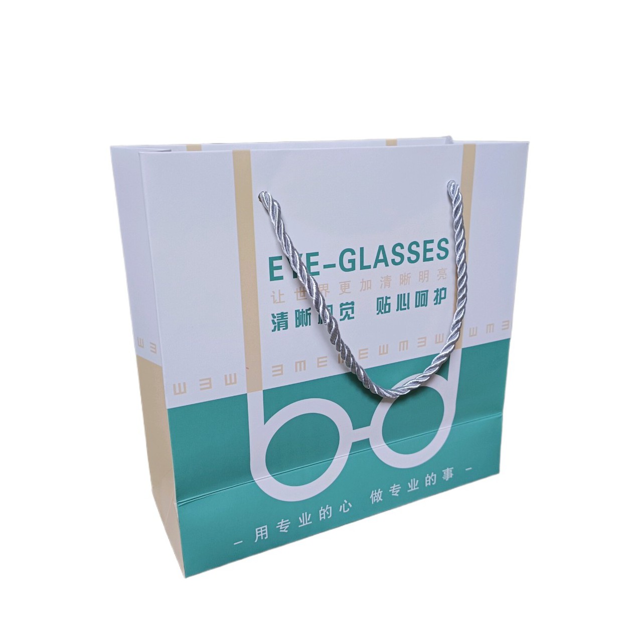 纸手提袋礼品袋包装盒眼镜店礼盒服装袋购物袋