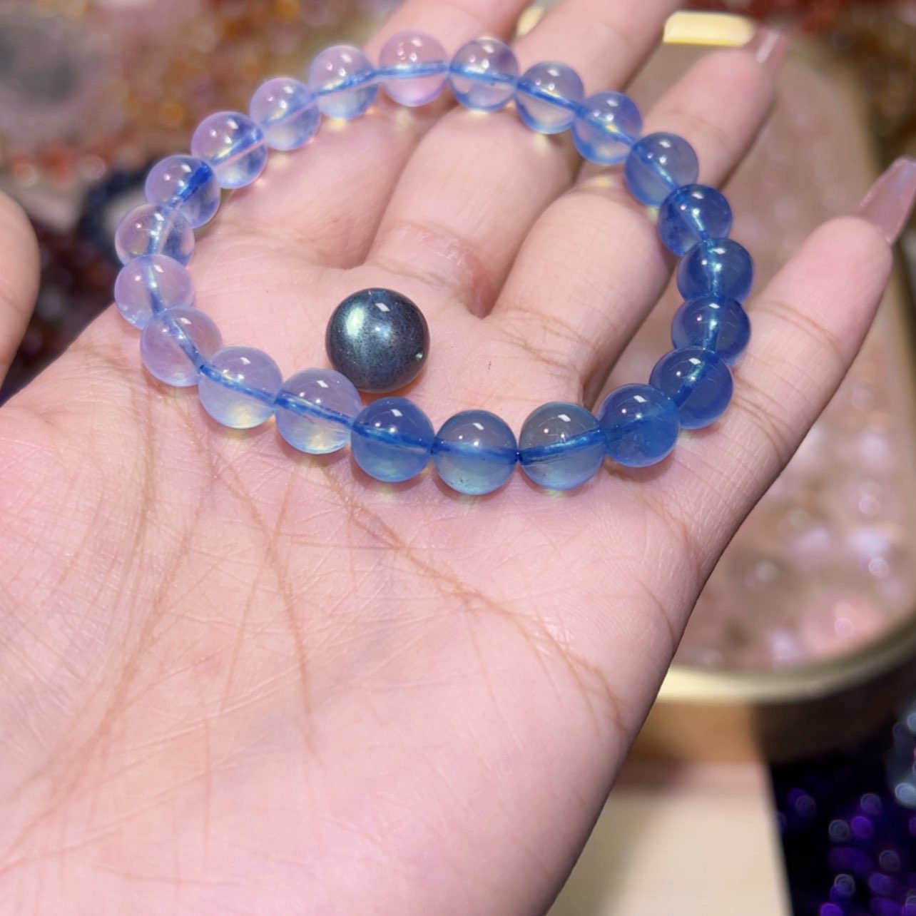 【闪购商品】烟晶手链银S925镶嵌?****✨268