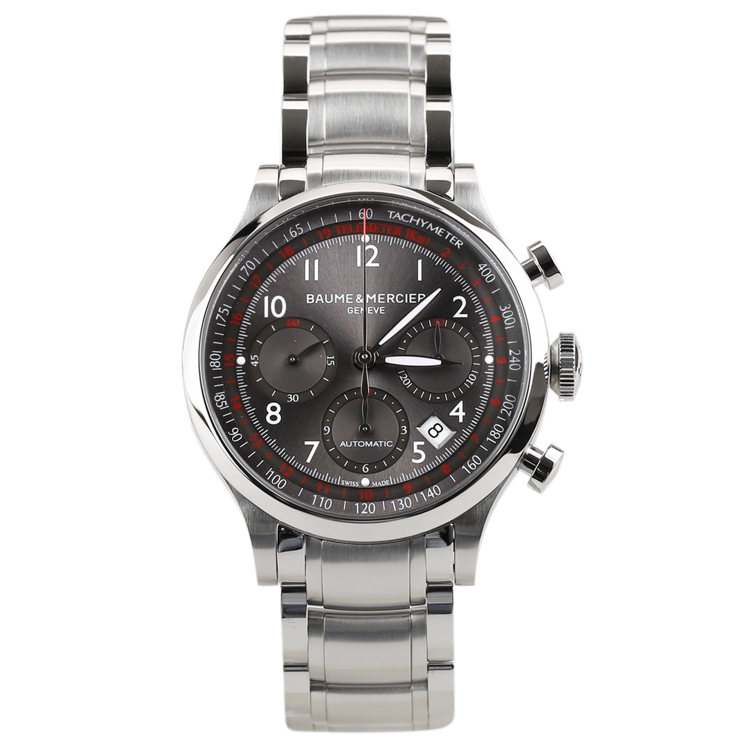 99新 Baume et Mercier/名士 MOA10044 自动机械 表盘42mm