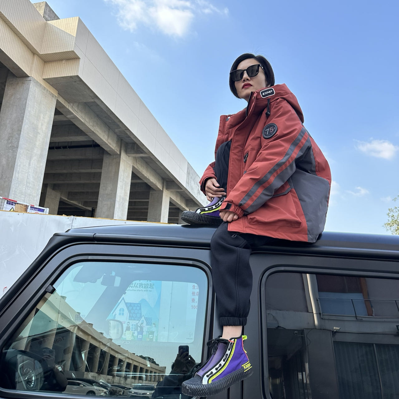 843-844-品牌保暖羽绒服潮牌时尚男士防风 朗宁 YR23005  G66