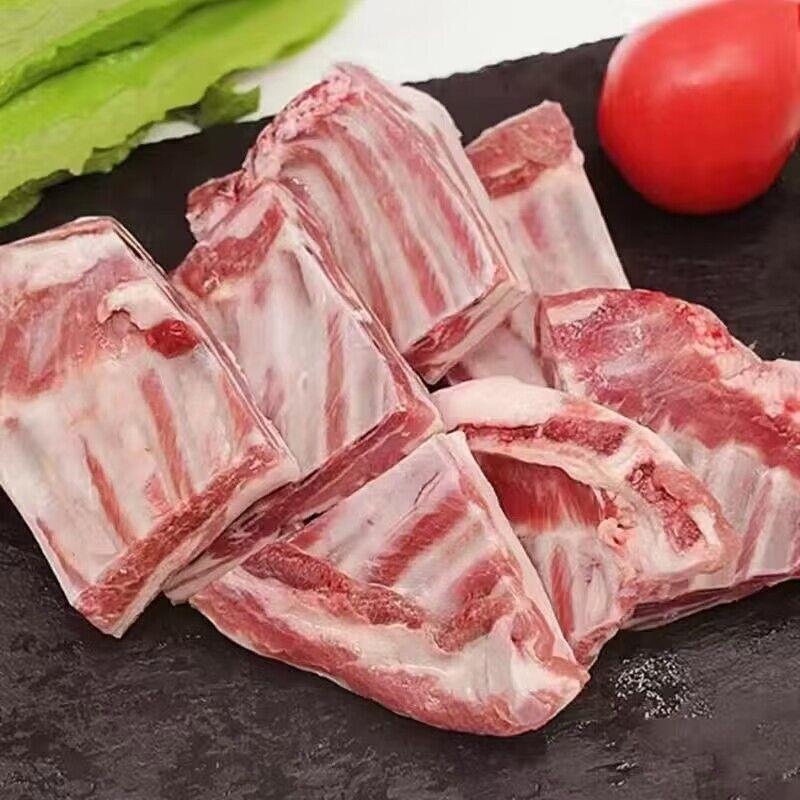 清真羊排尖现宰带骨羊肉羊小排羊角拍羊胸骨羊骨头羊肋排正宗羊排