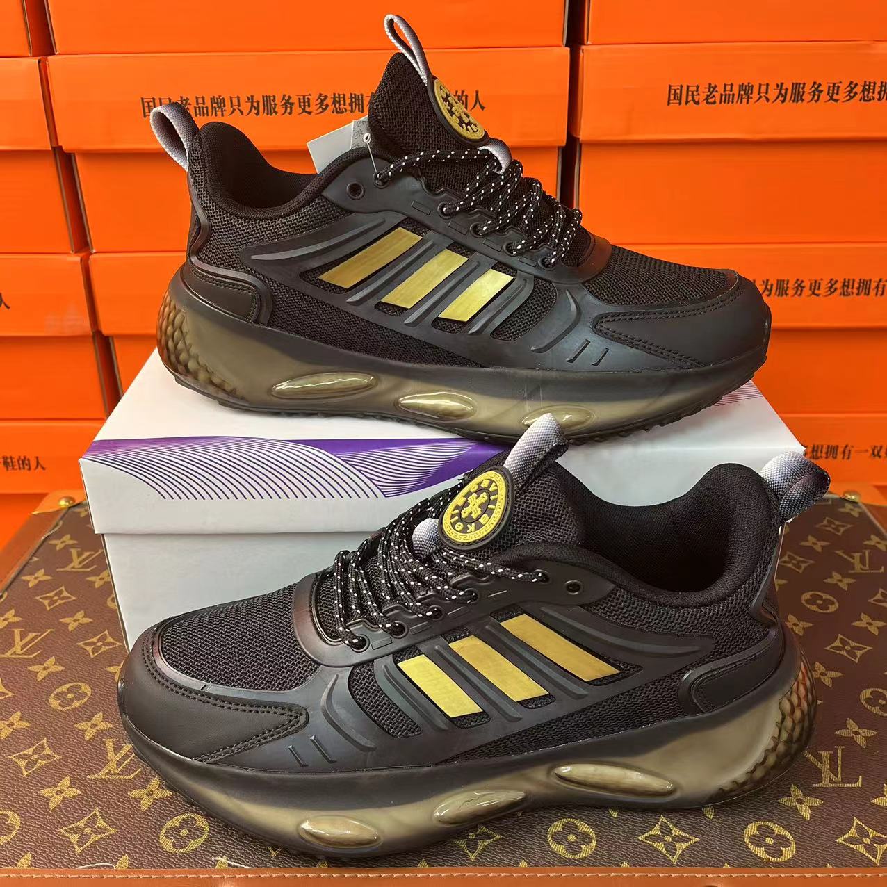 秋季新款时尚休闲高弹缓震运动情侣款跑鞋T088