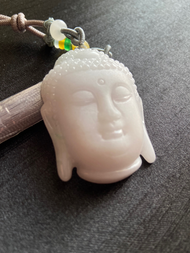 【华苑珠宝出品】缅甸翡翠大尺寸佛头