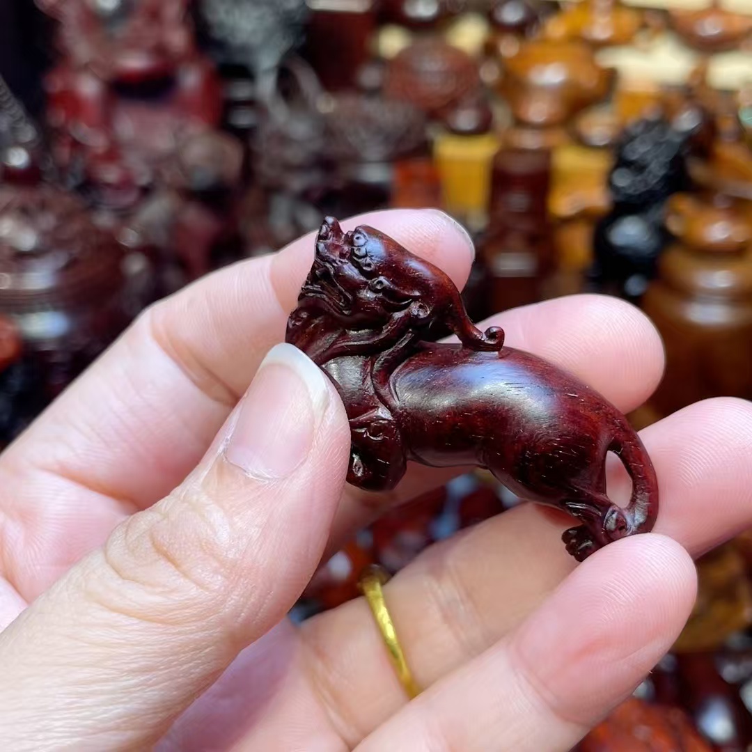 印度小叶紫檀汉代貔貅