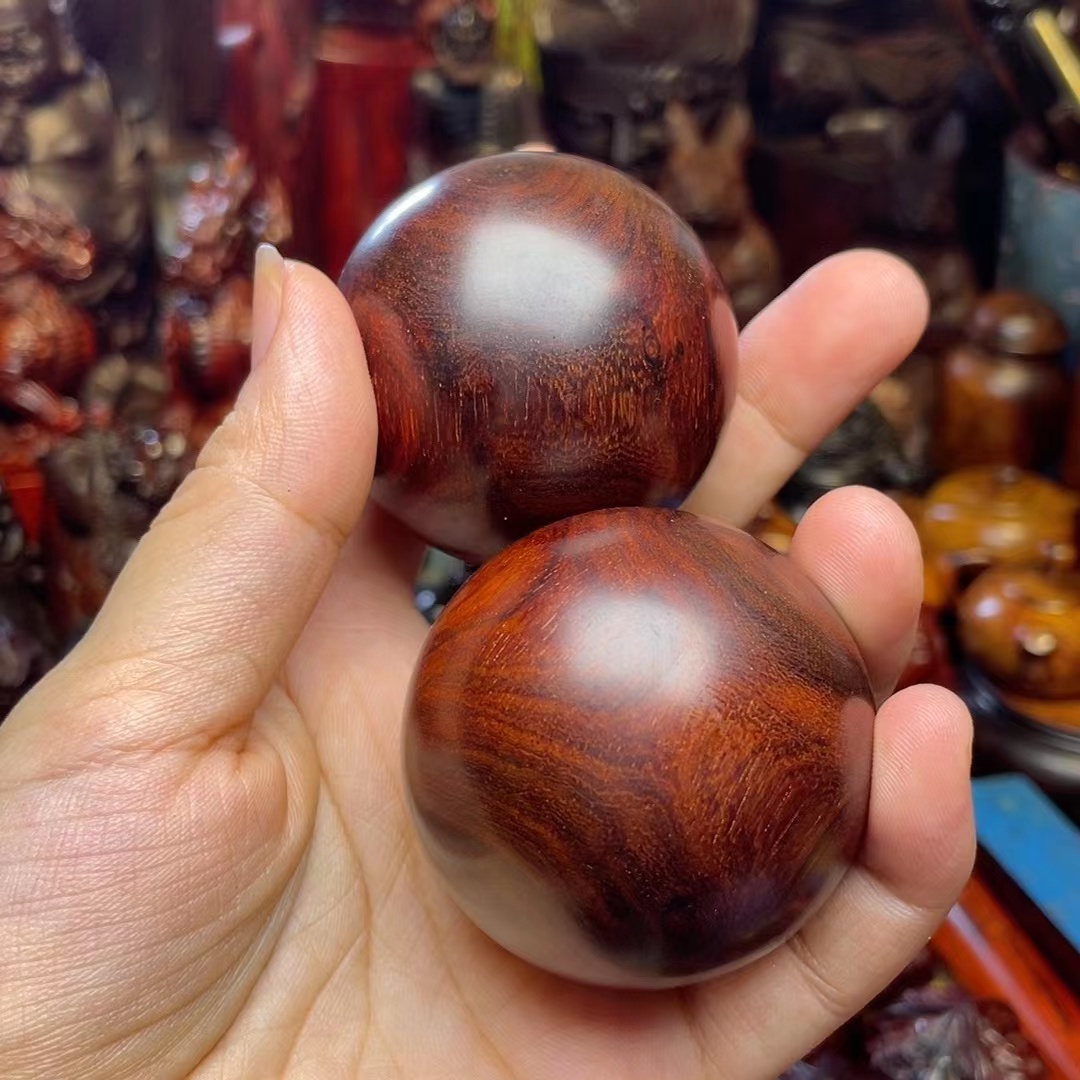 印度小叶紫檀5.0手球
