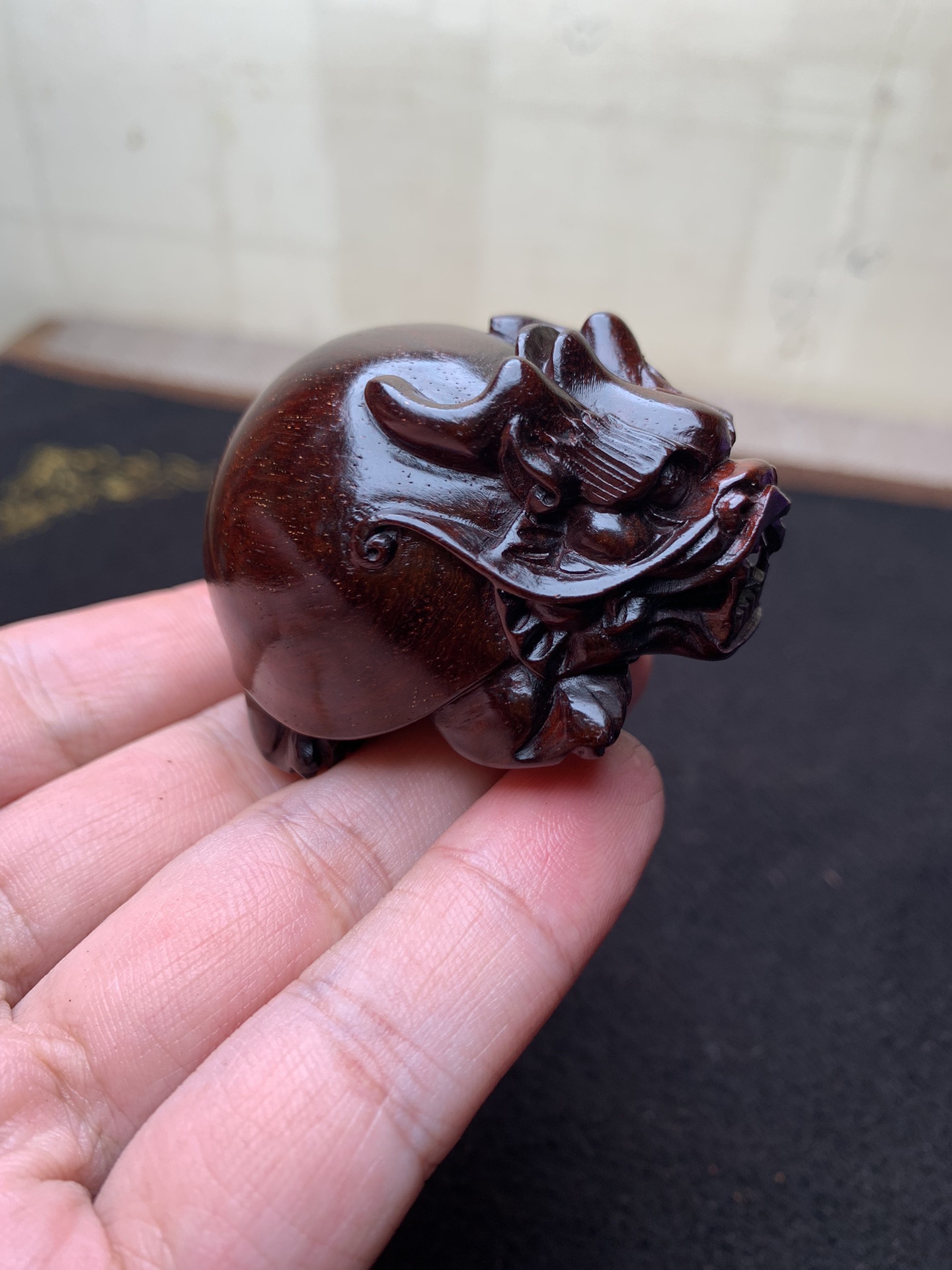 印度小叶紫檀龙龟