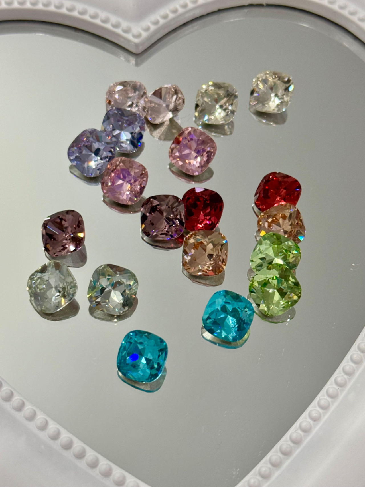 K9·肥方10*10高品轻奢高端美甲饰品超级闪超级亮高品质美甲