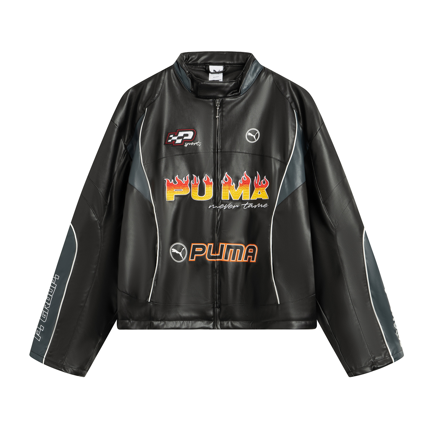 PUMA彪马官方黑标男装女装2024新款休闲梭织外套631079