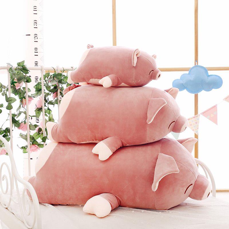 ins超屁桃猪抱枕毛绒玩具长条猪超大号躺枕布娃娃玩偶生日礼物猪