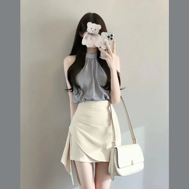 2025夏装流行时尚高级感洋气气质裙子套装女两件套夏天衣服一整套