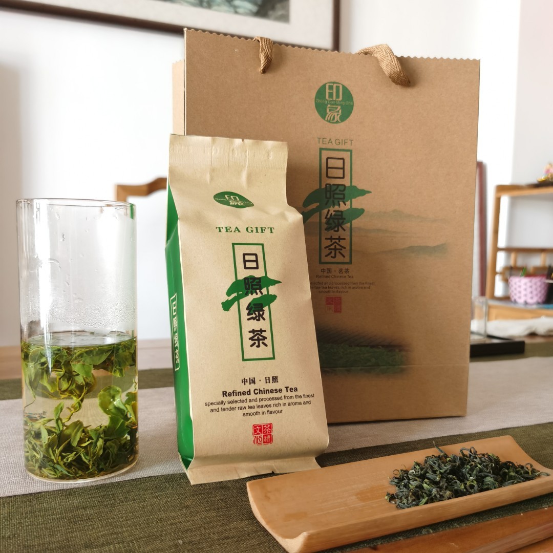 日照绿茶新茶清香型炒青印象手工散装山东省特产茶叶卷曲冲泡