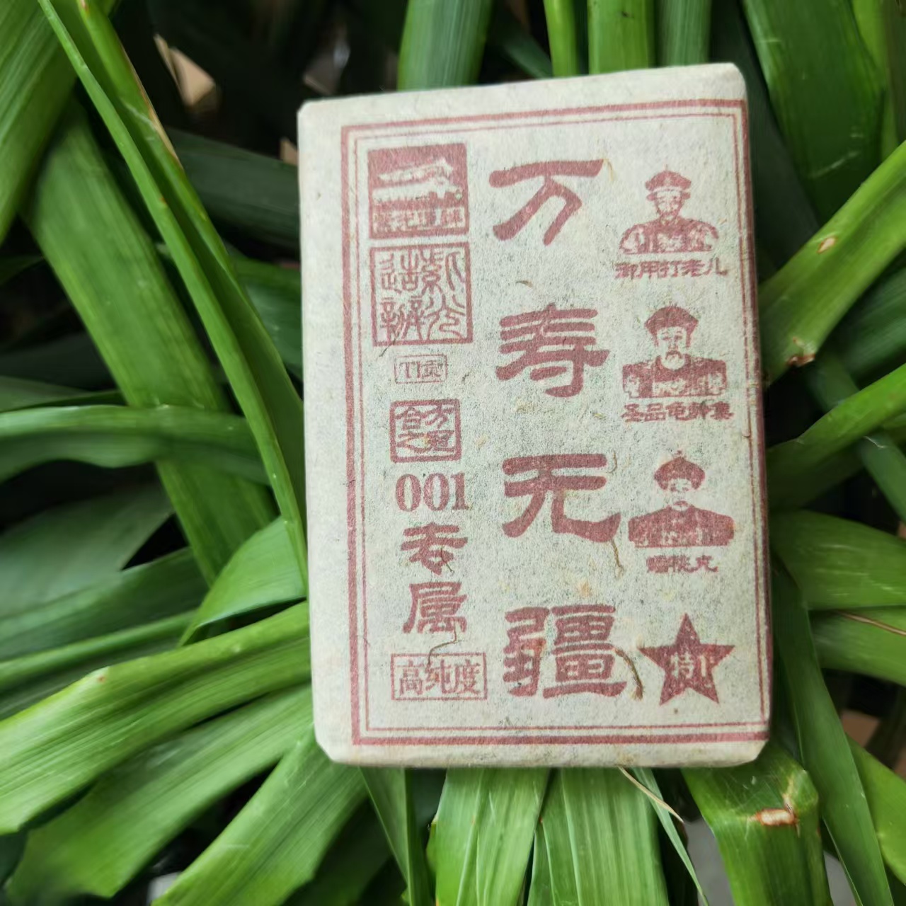 XH雨腾小号   WSWJ高C度001专属茶膏100g/砖 熟茶膏