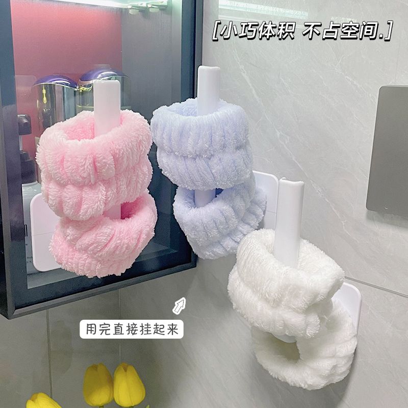袖套洗脸手腕带神器吸水防滴水袖套运动擦汗手环吸汗洗漱防湿袖口