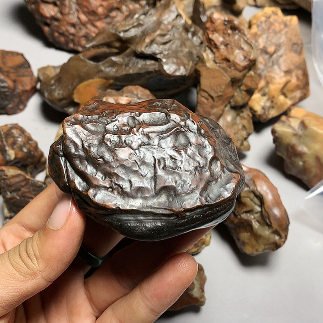 【闪购商品】玛瑙/玉髓珠宝奇石合金大**单289