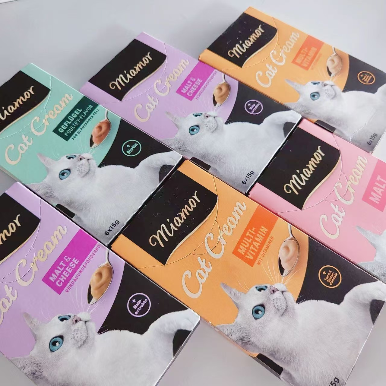德国Miamor 迈阿密零食营养膏猫条 