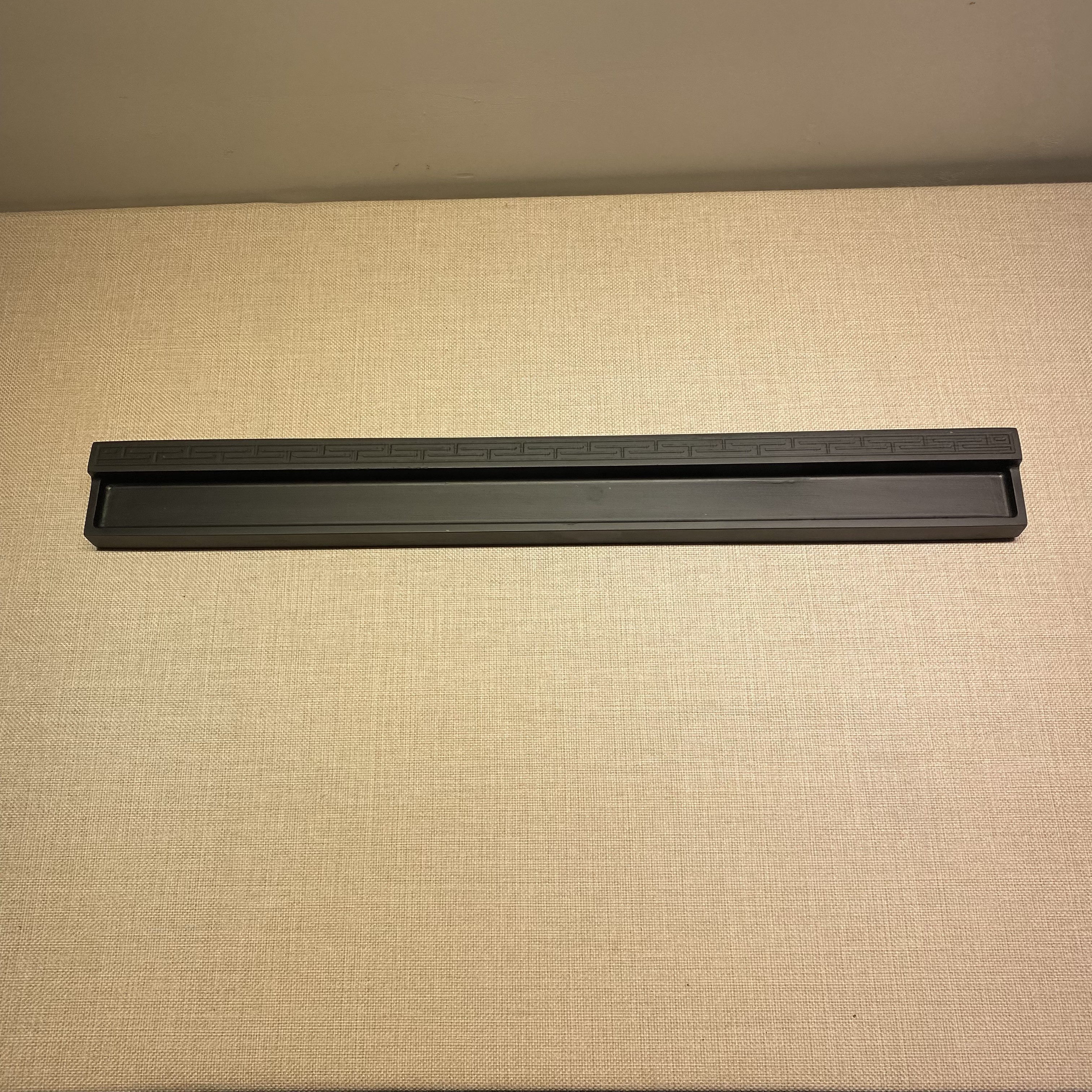 天然原石手工制作黑色大号杯架多功能、家用办公室必备高档创意