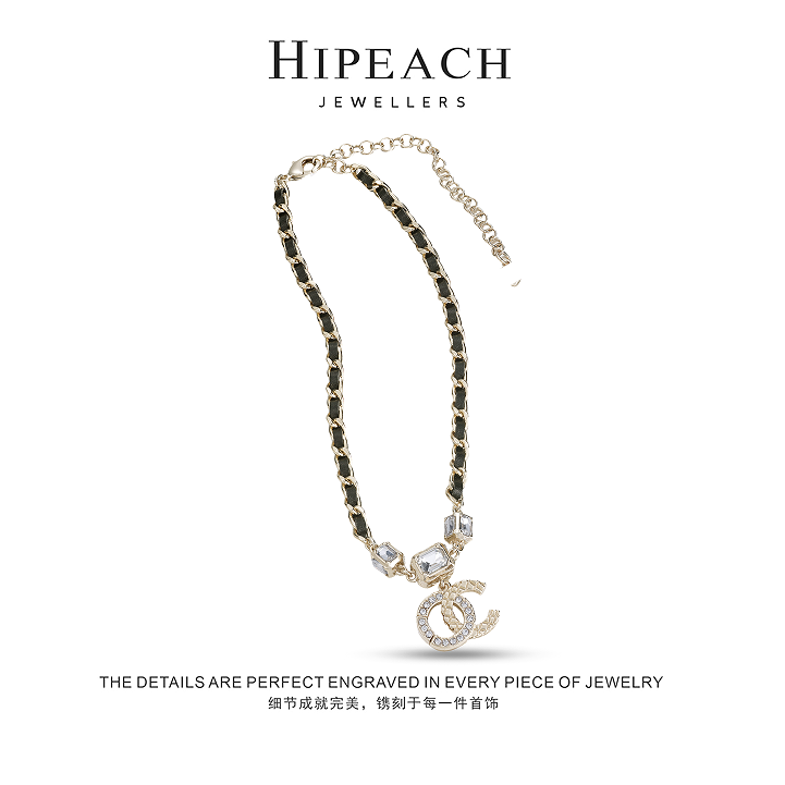 铜合金项链 ♠百变方糖编织颈链HTYY0016