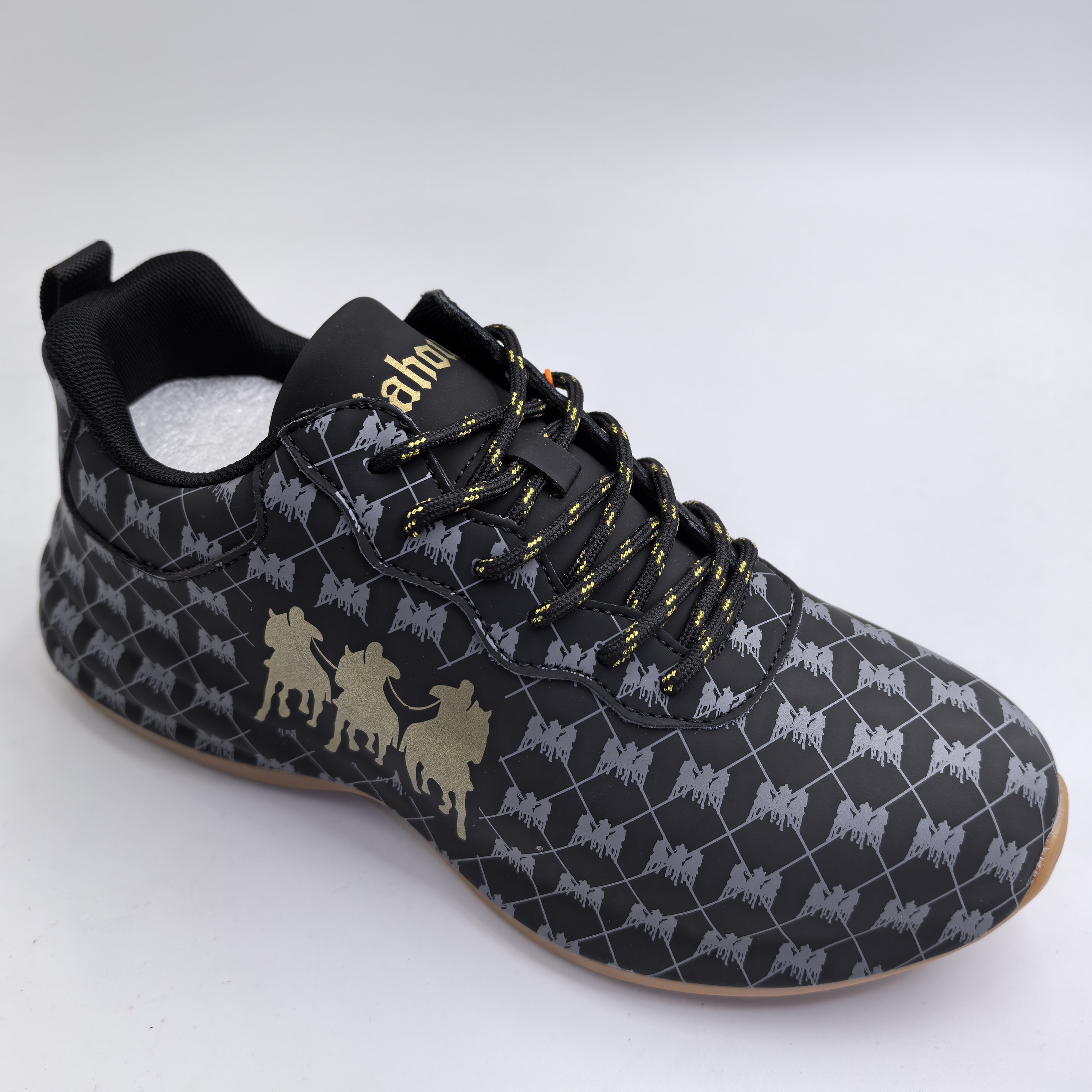 WH700黑色休闲男鞋纯手工帕拉鞋