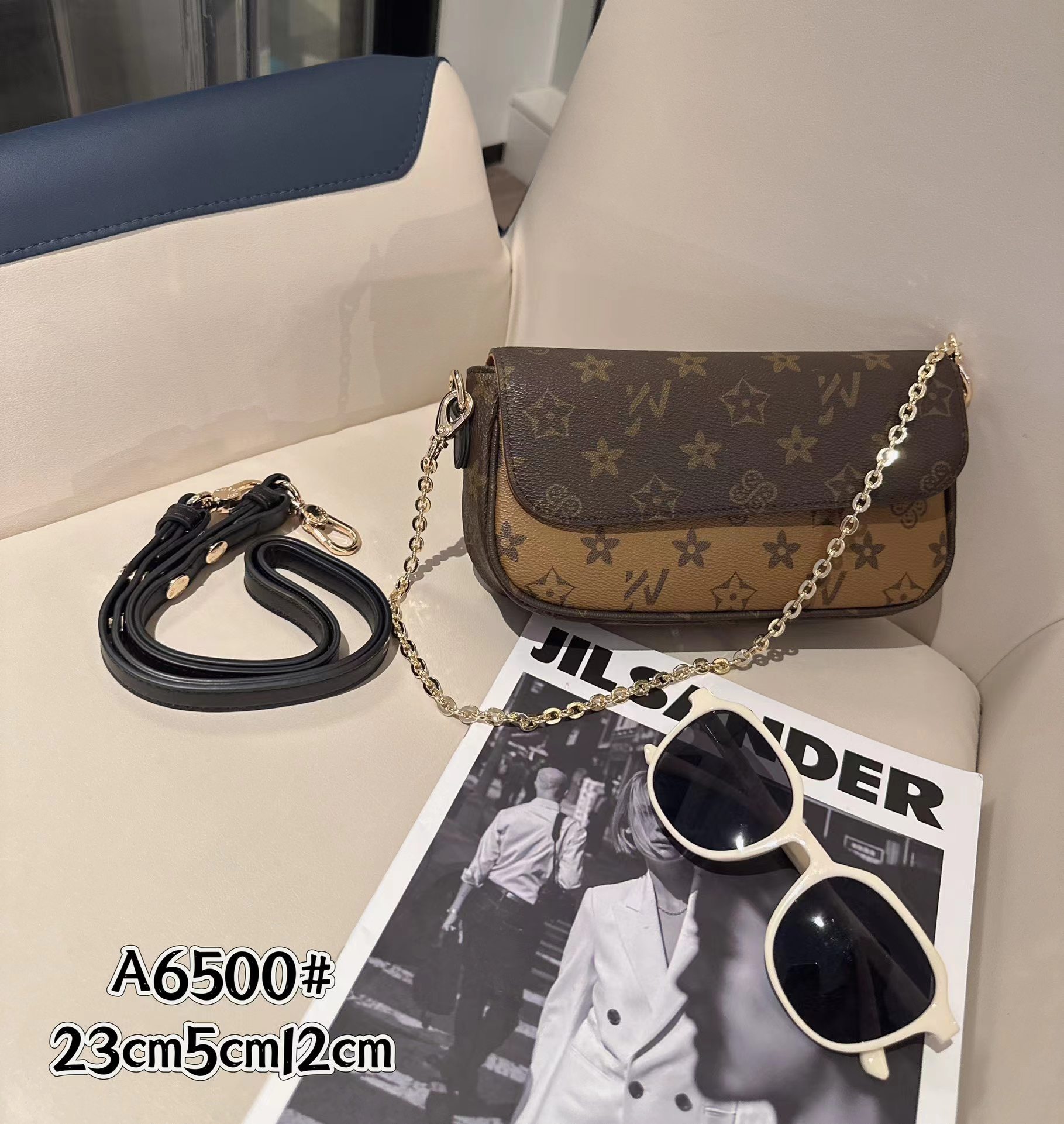 优草坊包包【腋下麻将包】Y6500