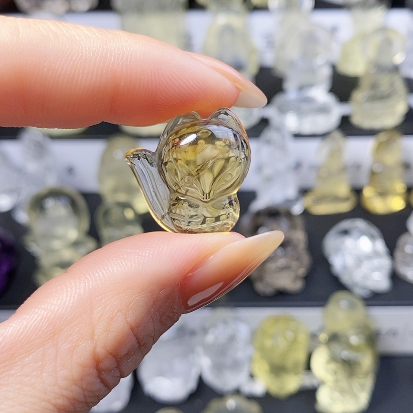 【闪购商品】黄晶颈饰未镶嵌