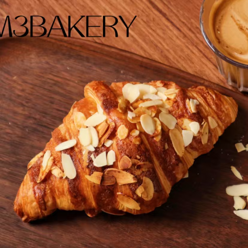 【复购王】杏仁可颂丨优质黄油丨香脆杏仁片