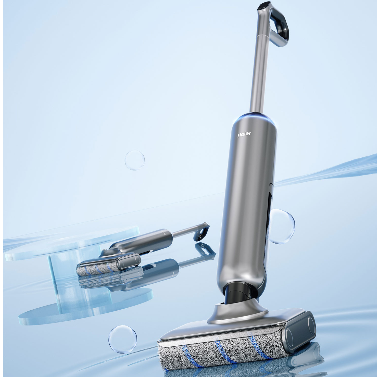 预售【旗舰店爆品】海尔洗地机A3S大吸力躺平浸泡洗