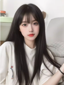 直播间随机修剪好假发一顶