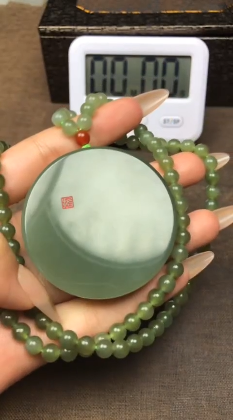 【闪购商品】和田玉颈饰未镶嵌倒影凌澜